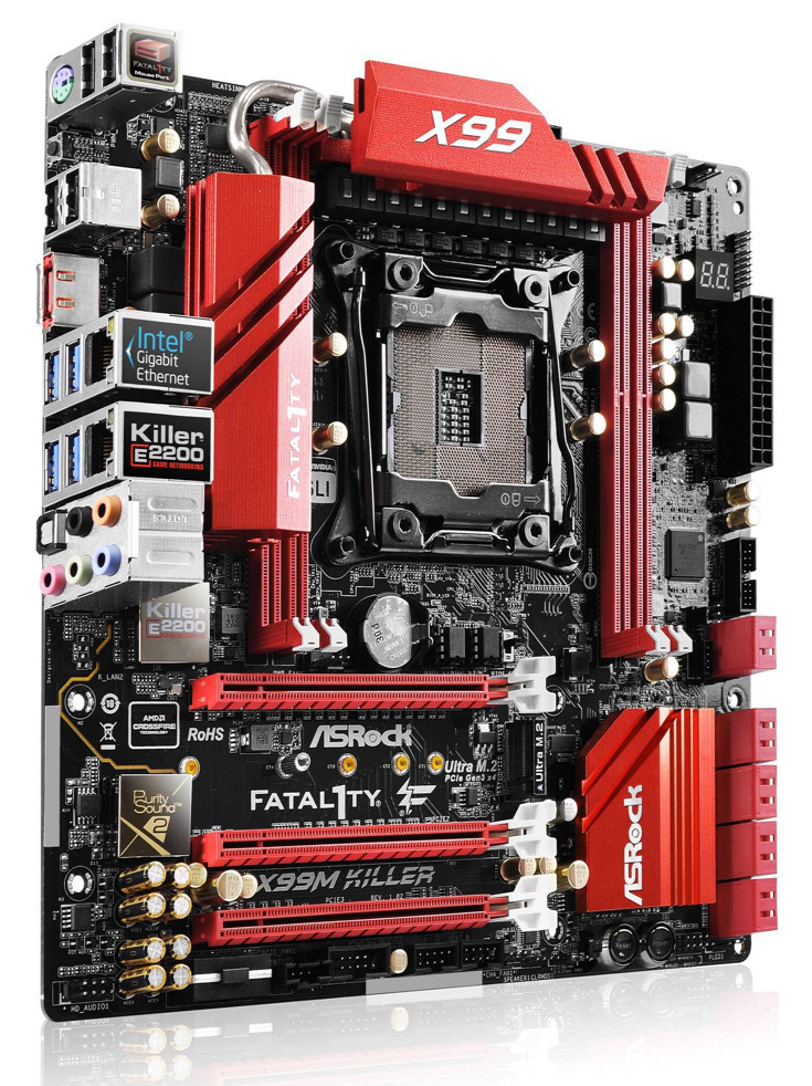 Immagine pubblicata in relazione al seguente contenuto: ASRock mostra una nuova motherboard per Haswell-E, la X99M Killer | Nome immagine: news21503_ASRock-X99M Killer_1.jpg